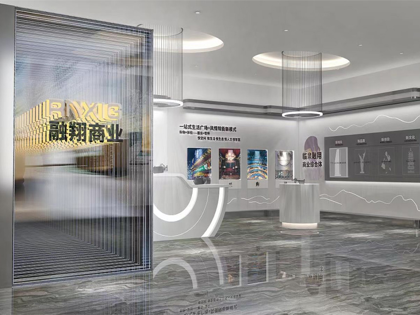 公司展廳設計與制作，企業(yè)展廳制作，室內(nèi)展廳設計制作