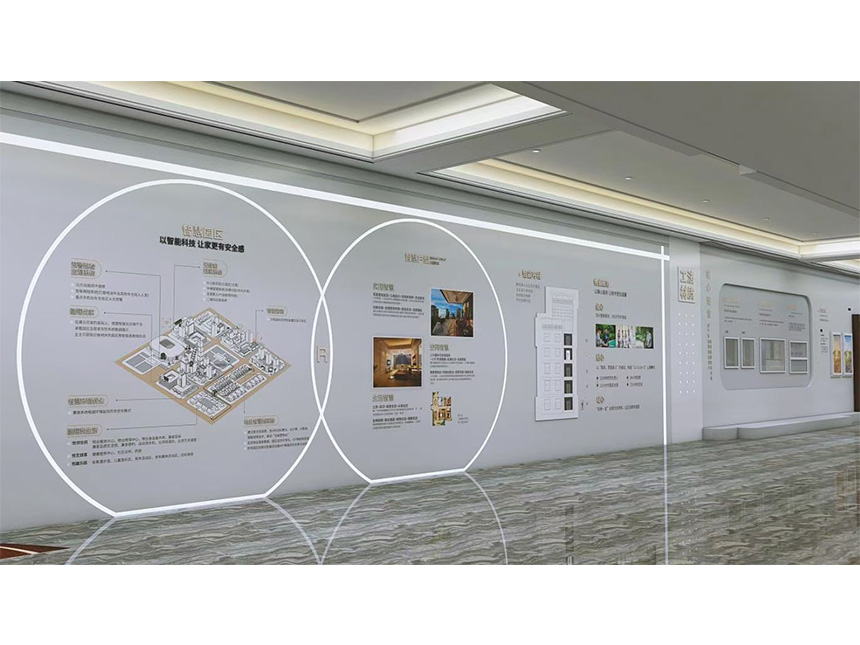 公司展廳設(shè)計(jì)與制作，企業(yè)展廳制作，室內(nèi)展廳設(shè)計(jì)制作(圖2)